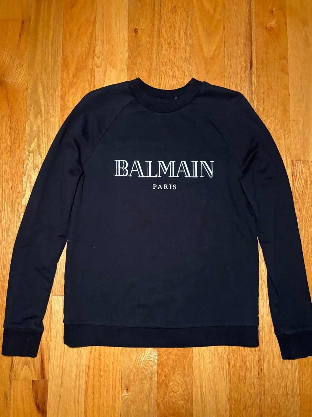 Balmain Logo Crewneck Sweatshirt